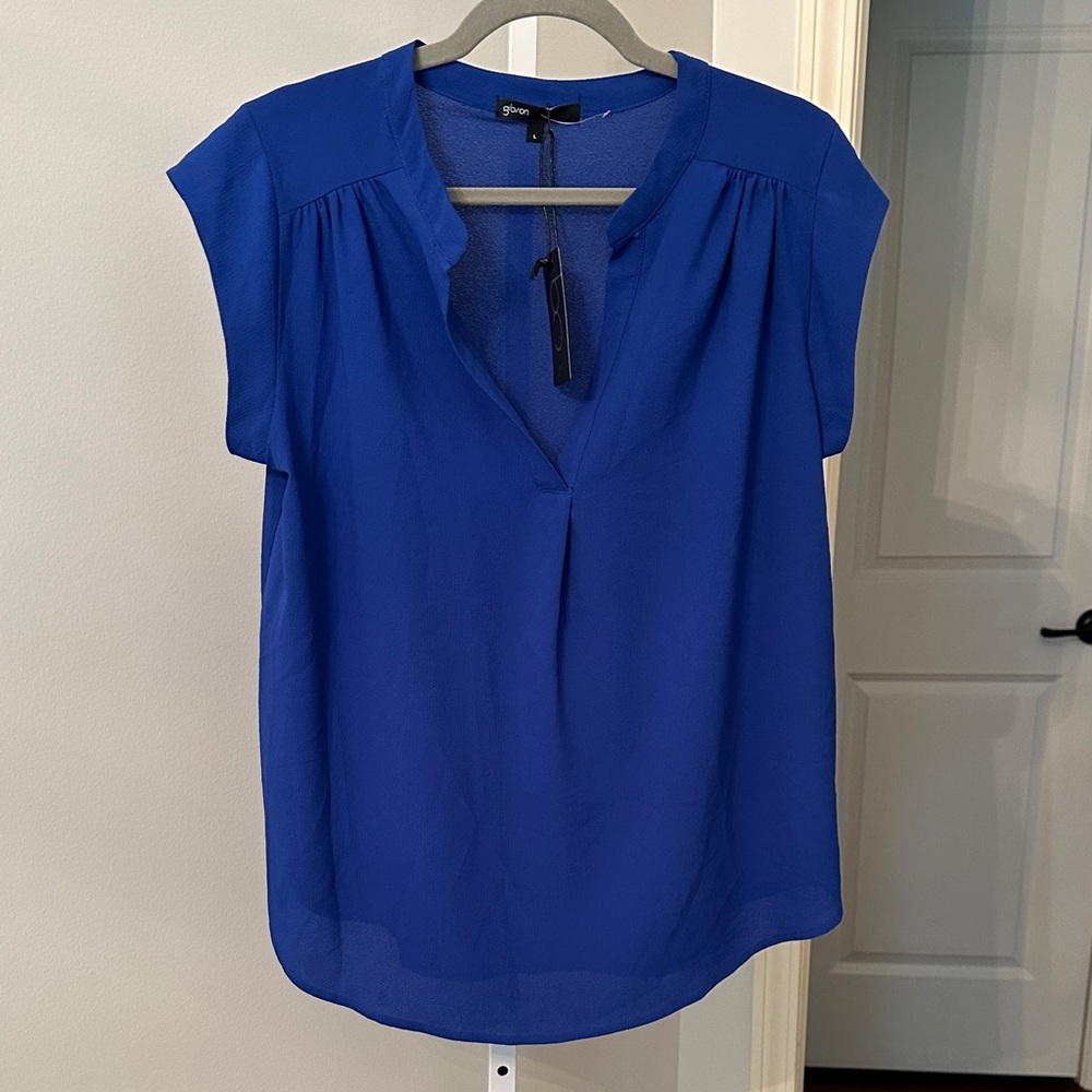 Gibson Vibrant Blue Women's Blouse